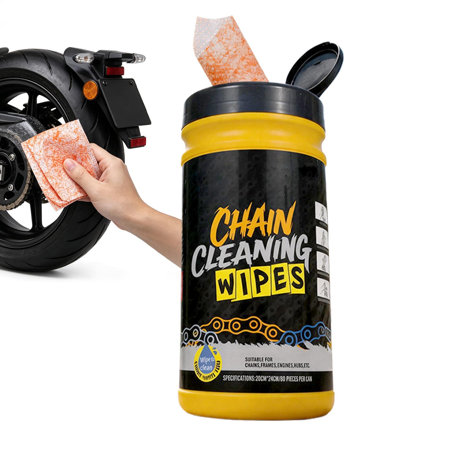 자전거 체인 청소용 와이프 80개입, 부드러운 기름 제 - Bicycle Chain 리뷰 및 가격